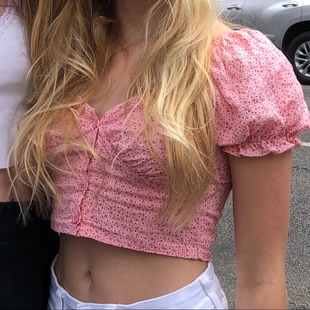 PRINCESS POLLY PUFF SLEEVE TOP